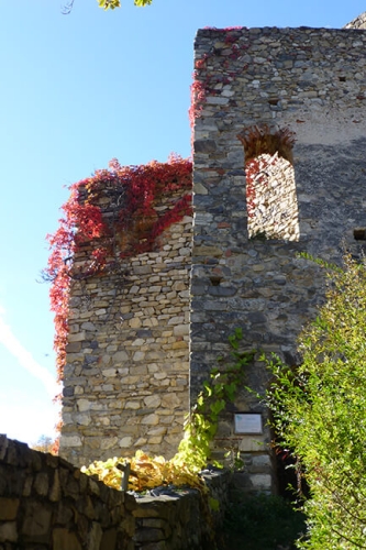Zugang zum Fünfeckturm